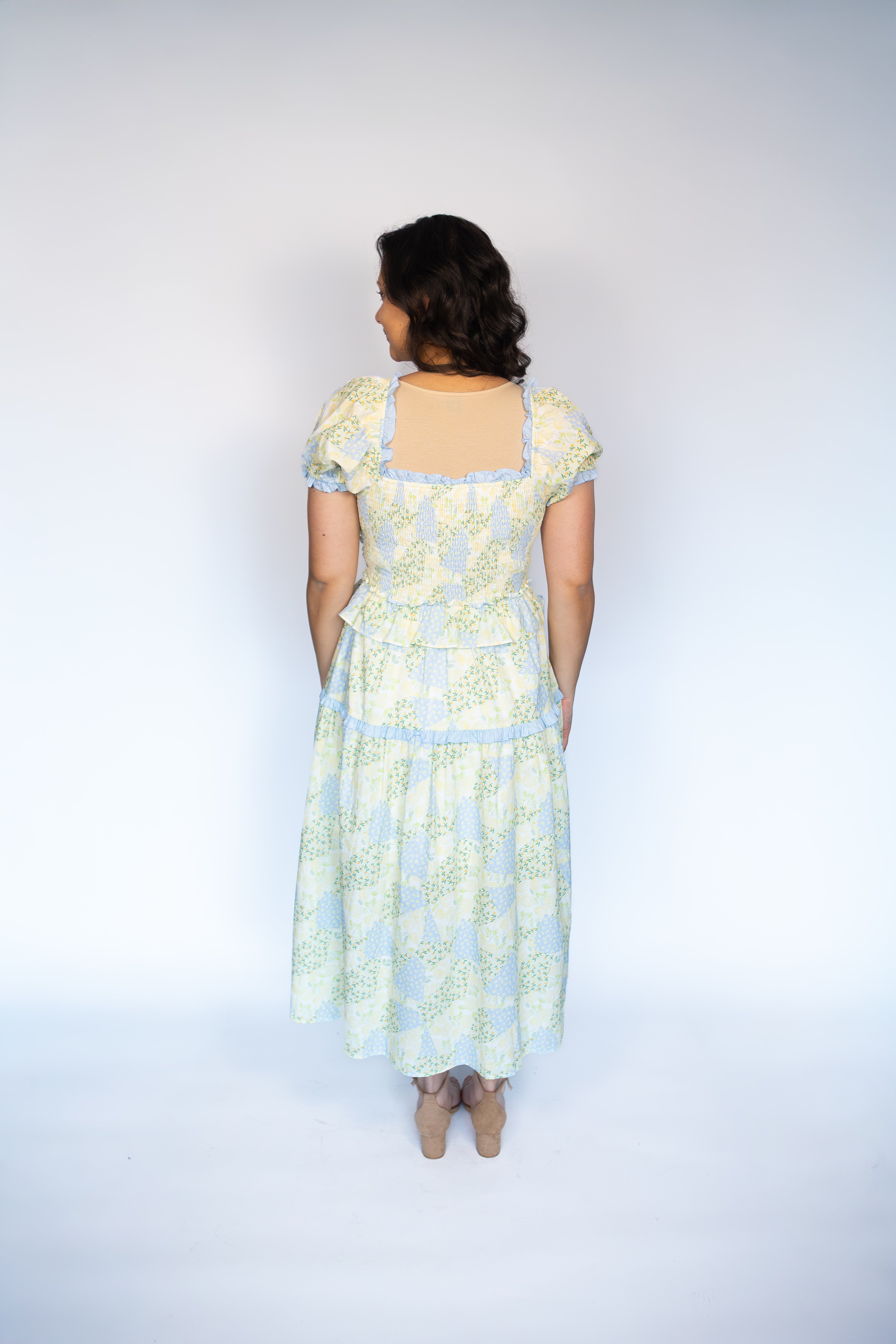 Camilla Floral Ruffle Dress