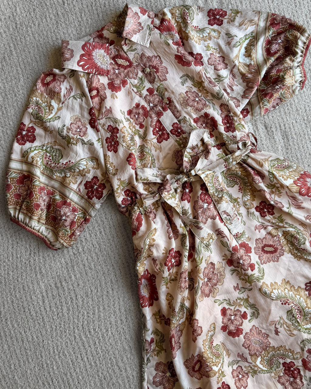 Sofia Floral Collared Dress