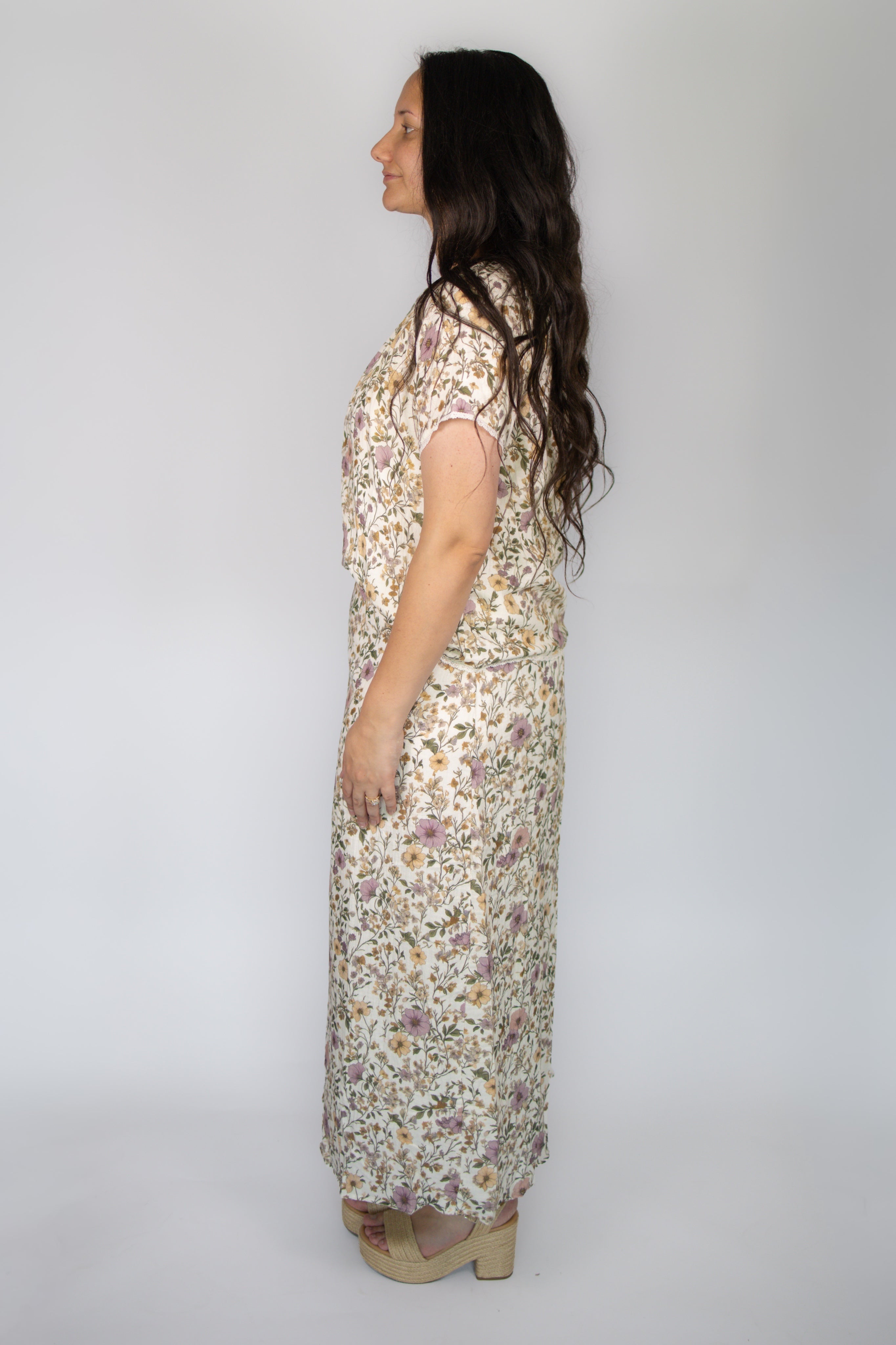 Morgan Floral Gauze Maxi Set