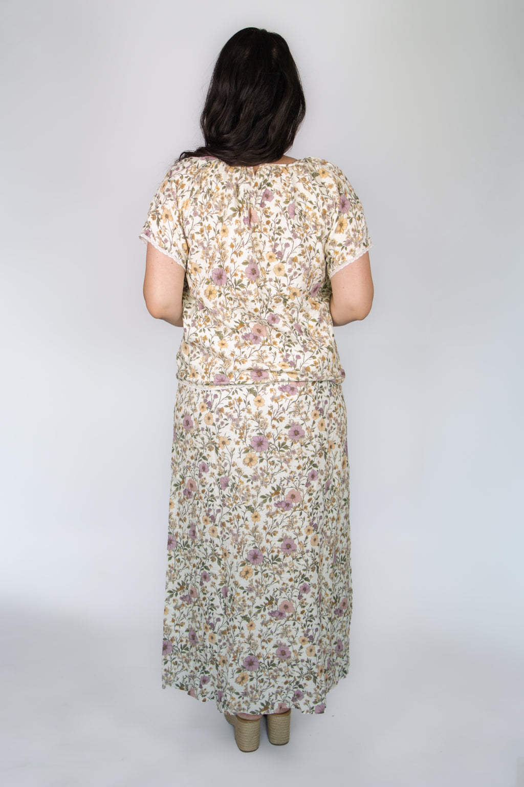 Morgan Floral Gauze Maxi Set