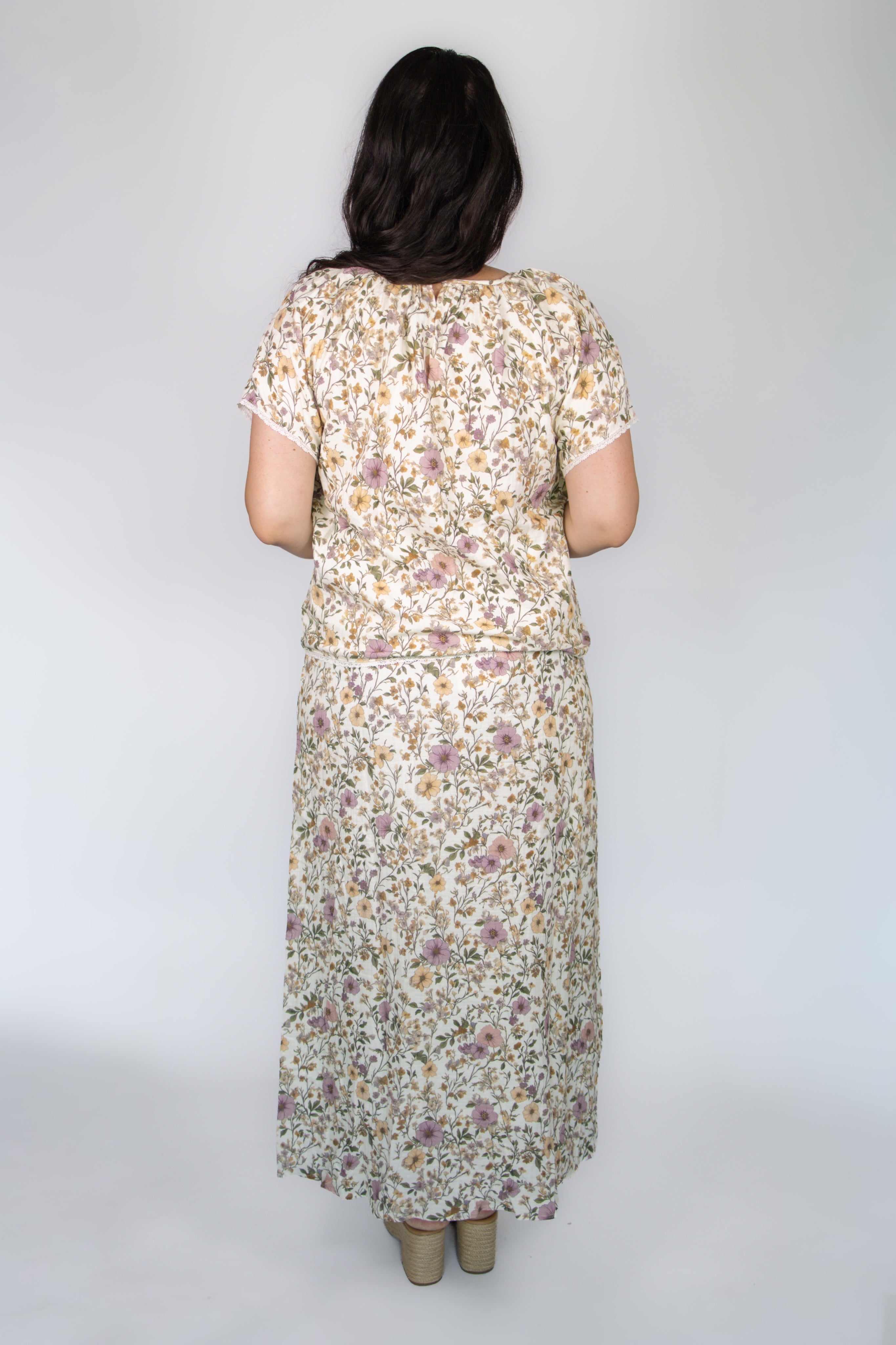 Morgan Floral Gauze Maxi Set