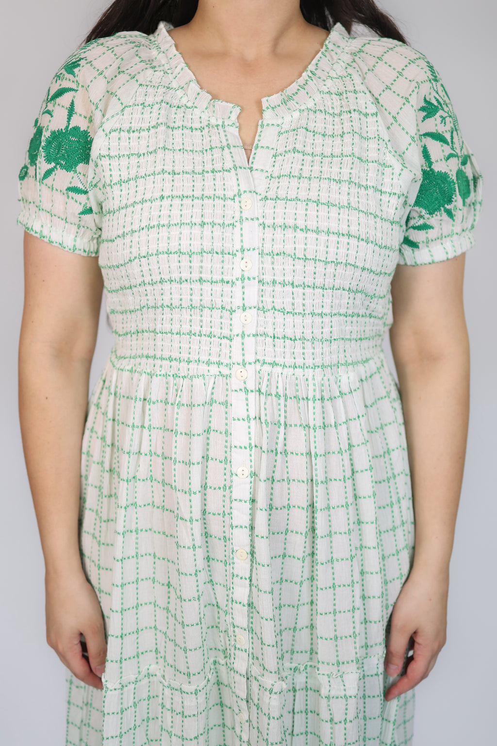 Kelli Embroidered Maxi Dress