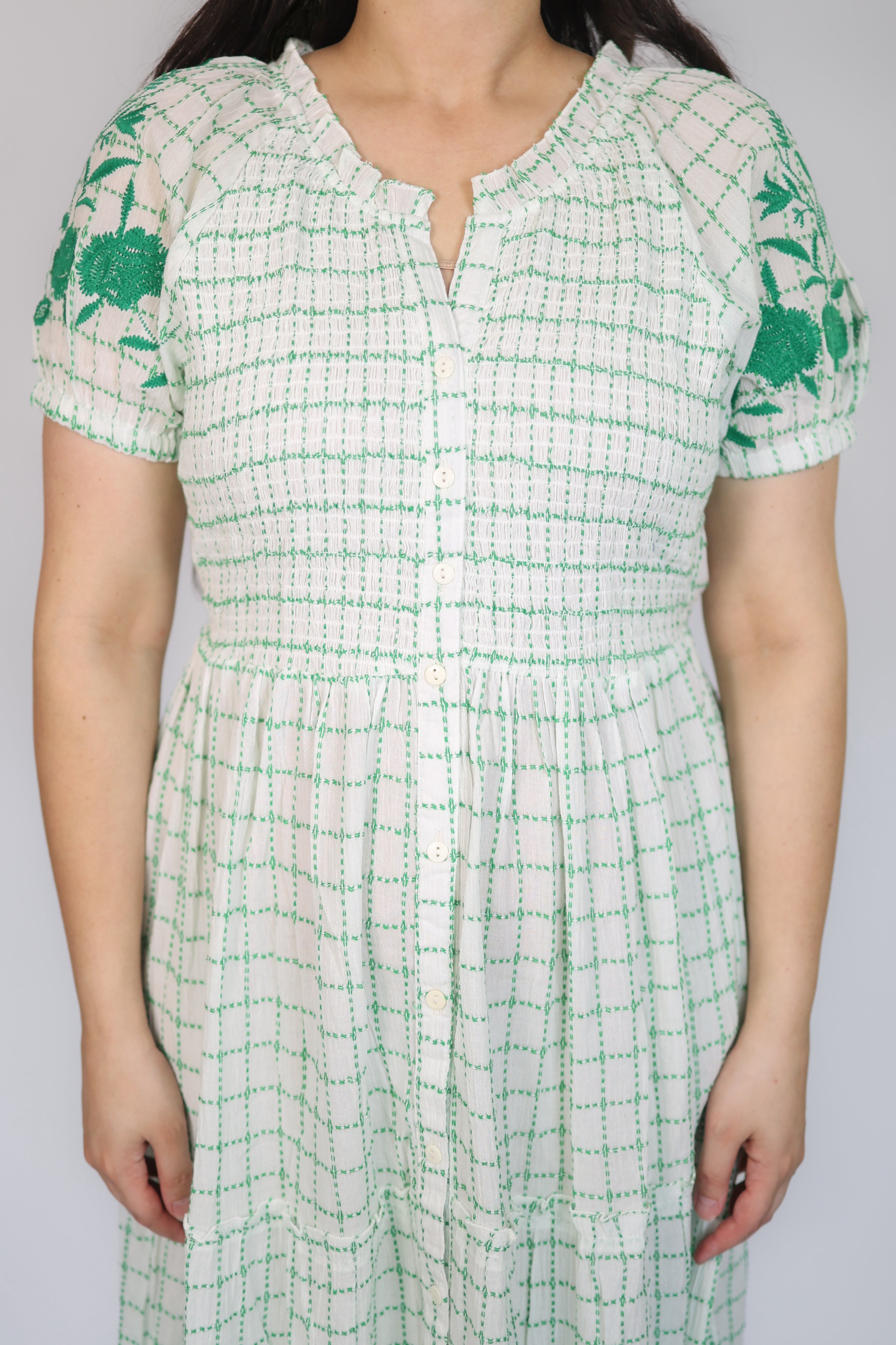 Kelli Embroidered Maxi Dress