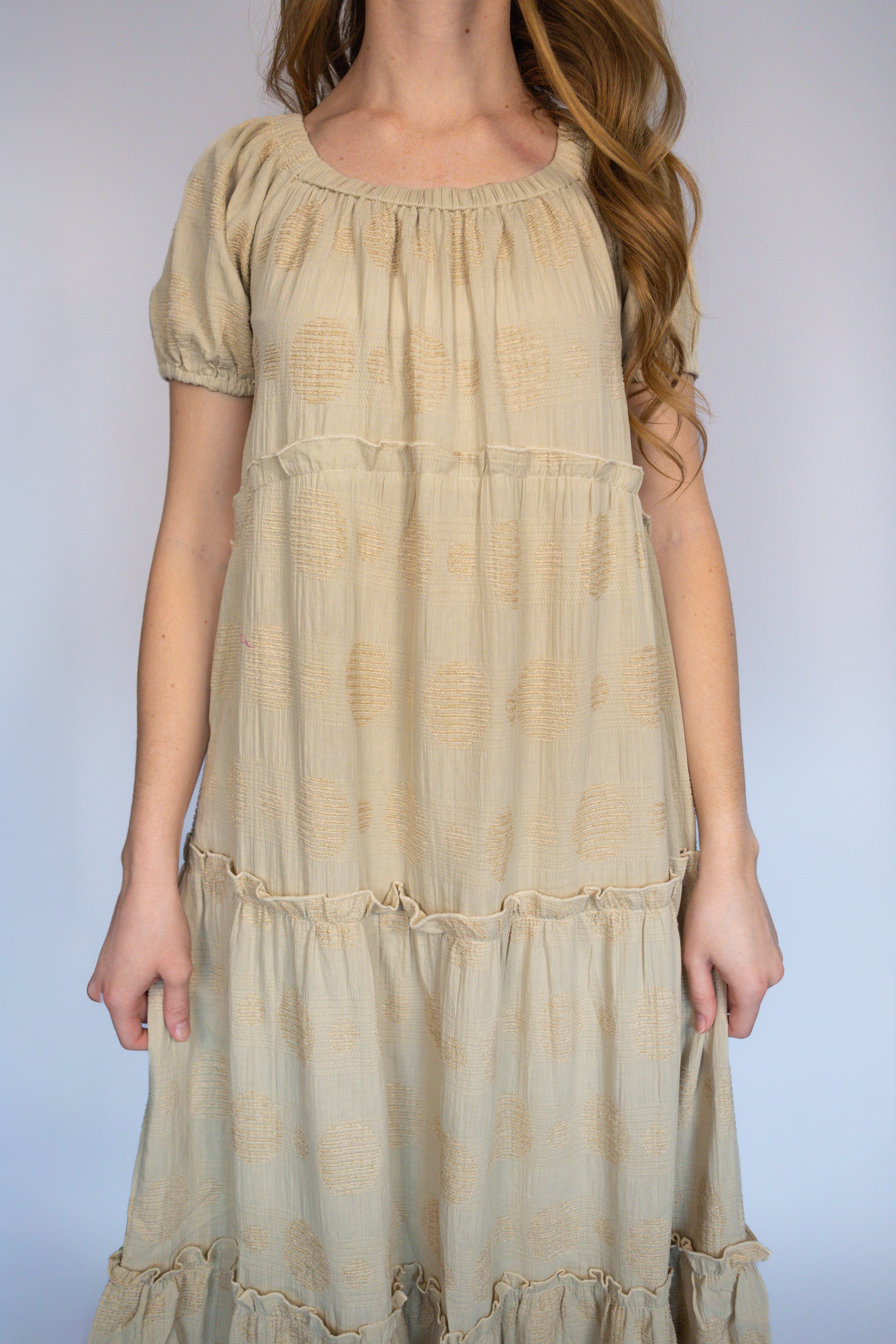 Jane Ruffle Tiered Maxi Dress