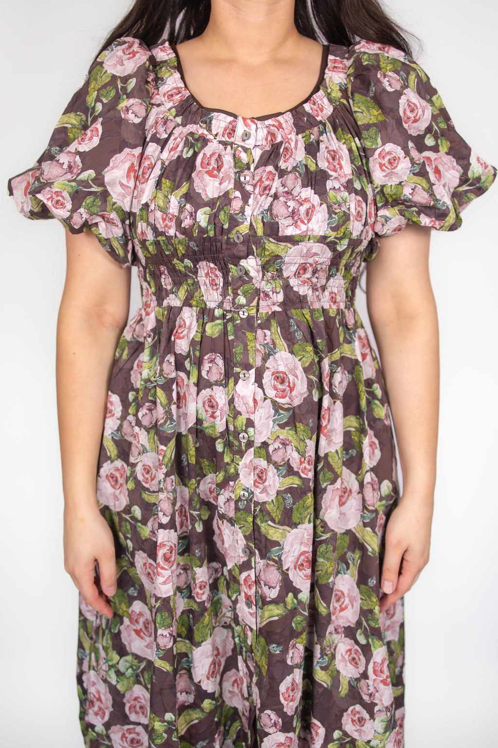 Rosemary Floral Puff Sleeve Dress