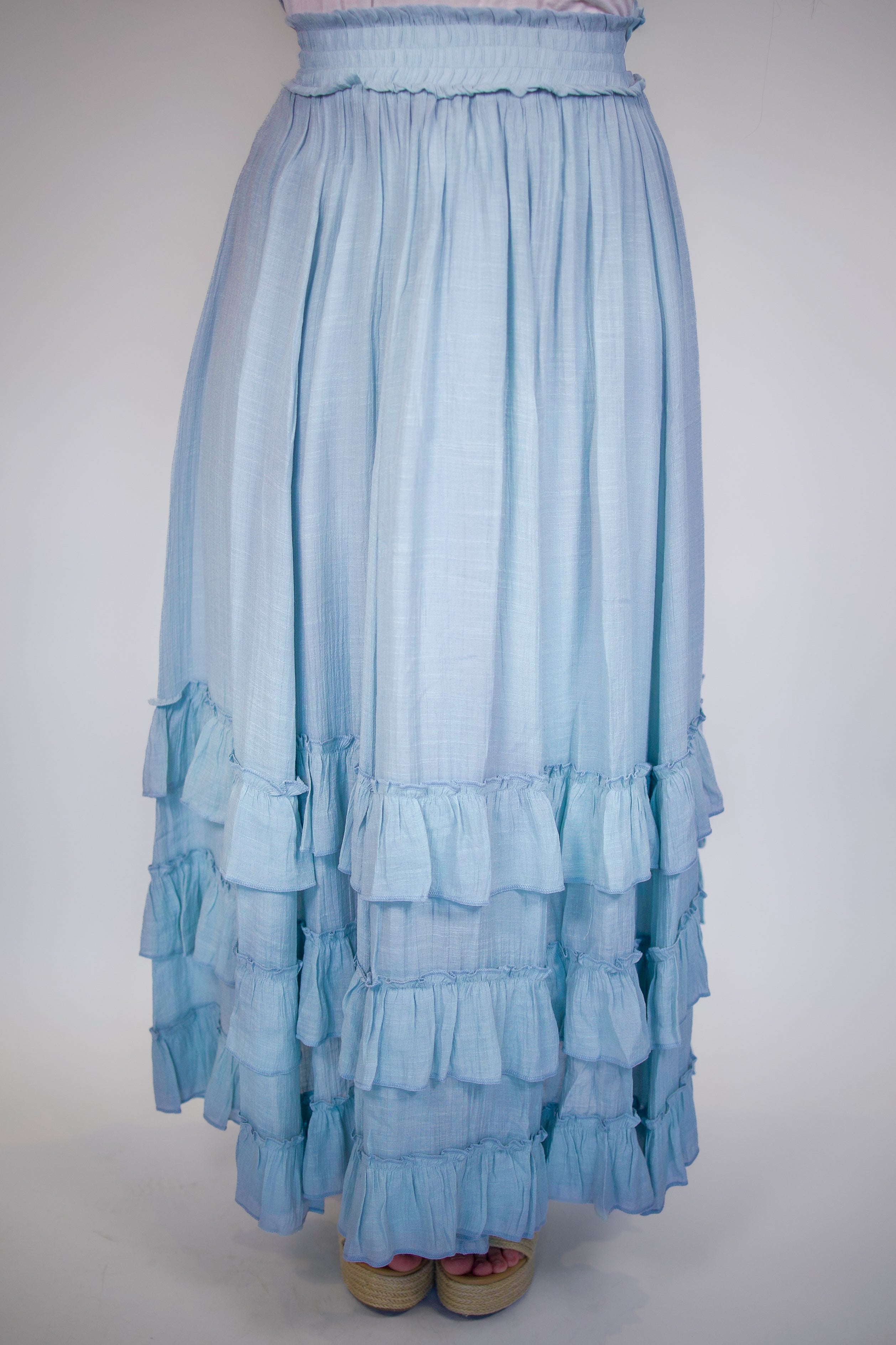 Brielle Ruffle Maxi Set