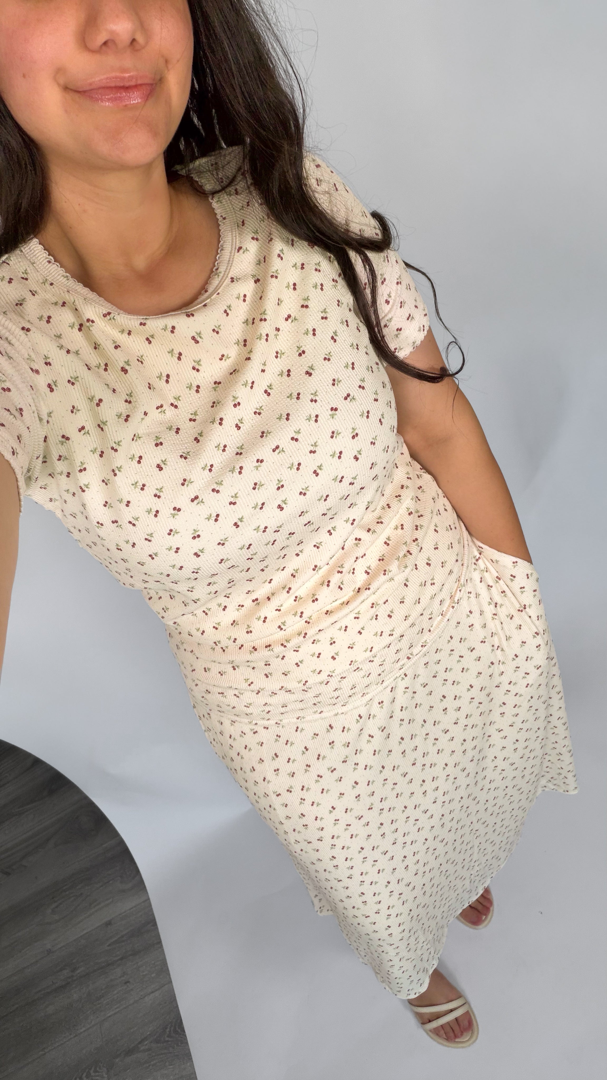 Piper Cherry Ribbed Set