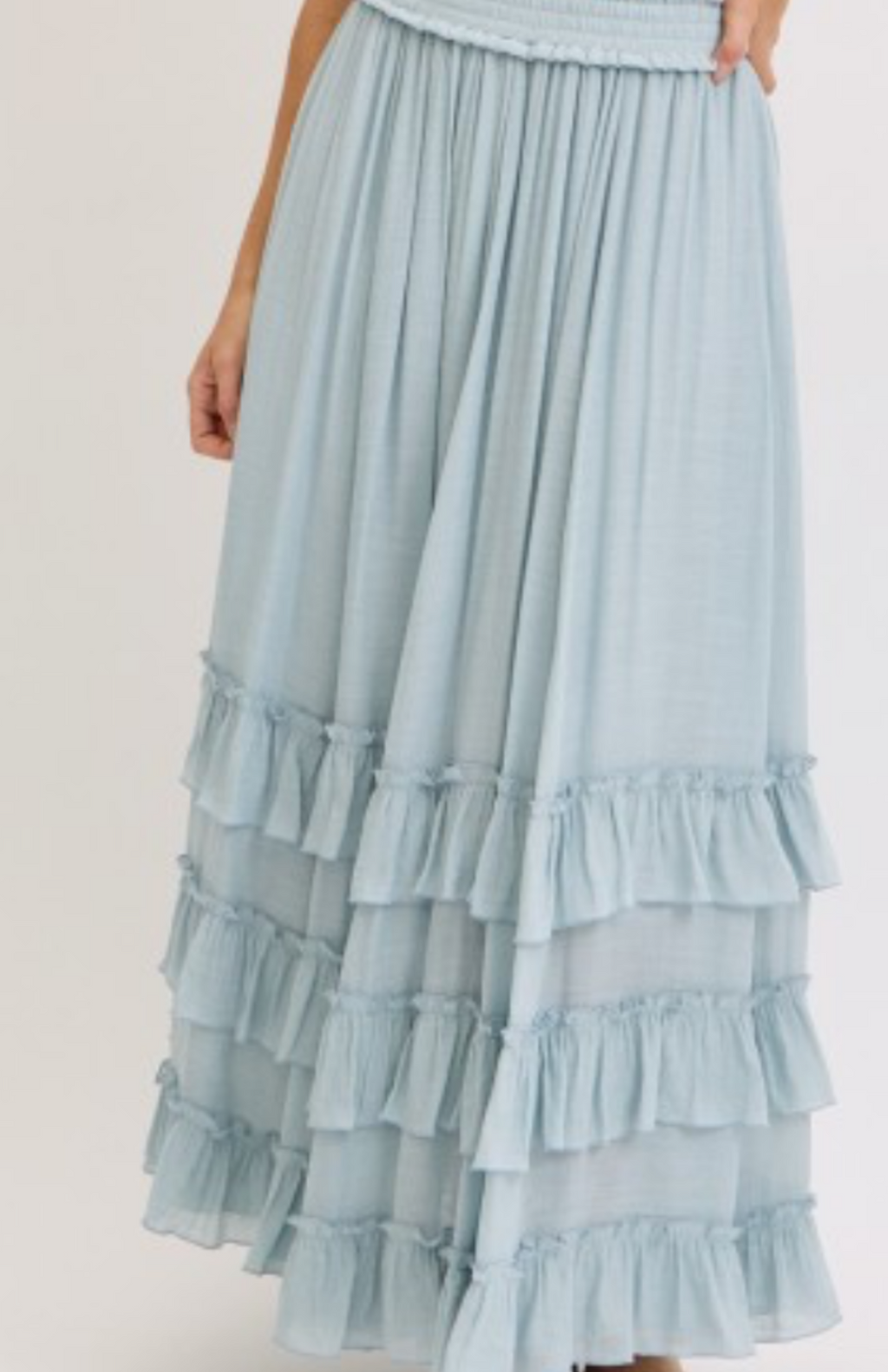 Brielle Ruffle Maxi Set