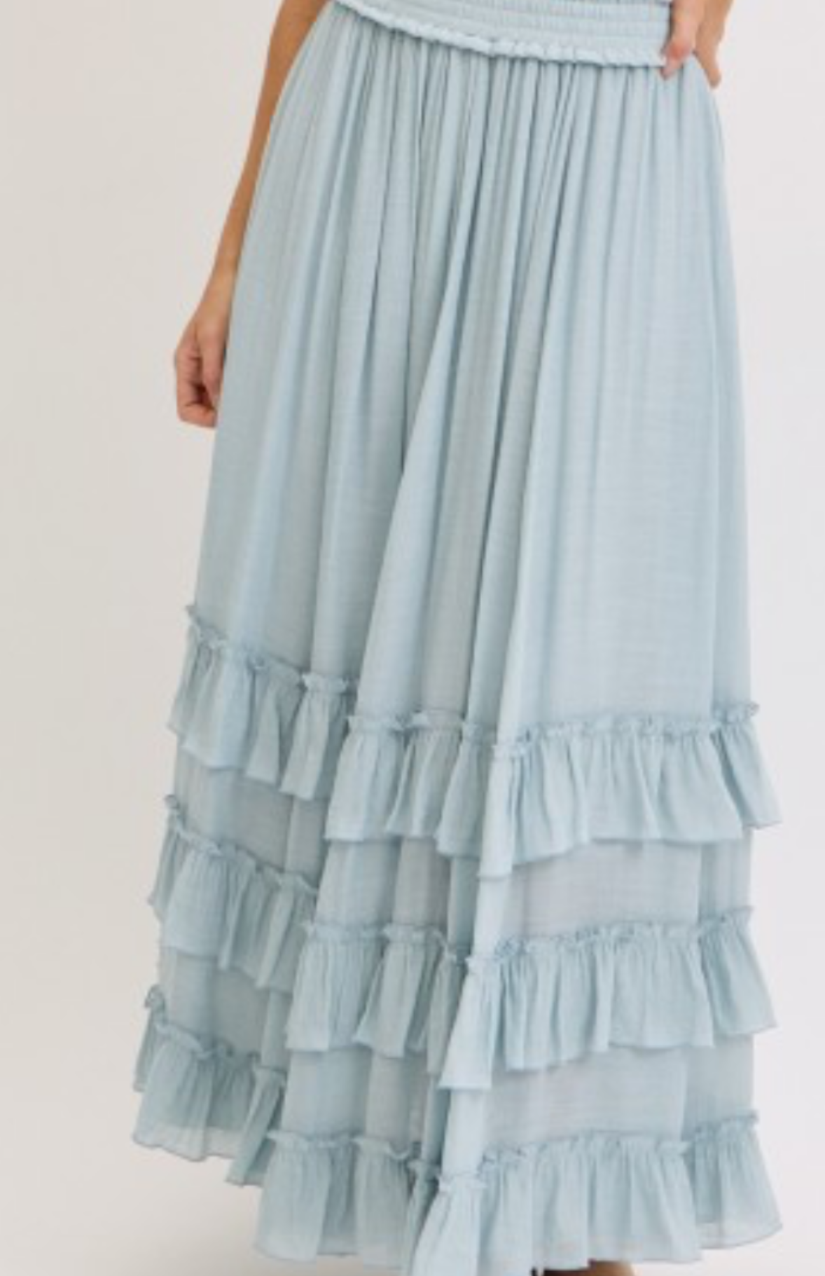 Brielle Ruffle Maxi Set