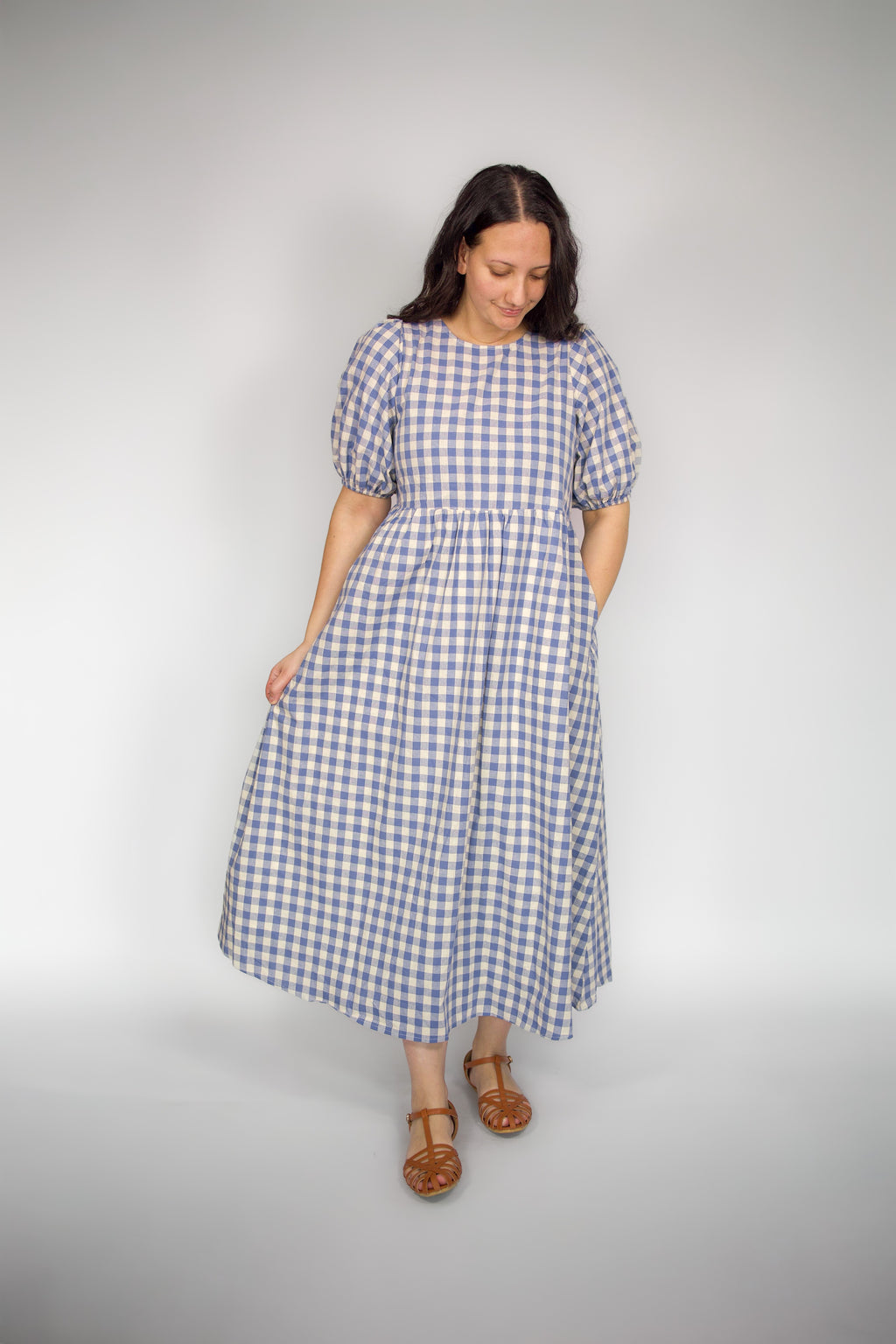Vestido de guinga Palmer