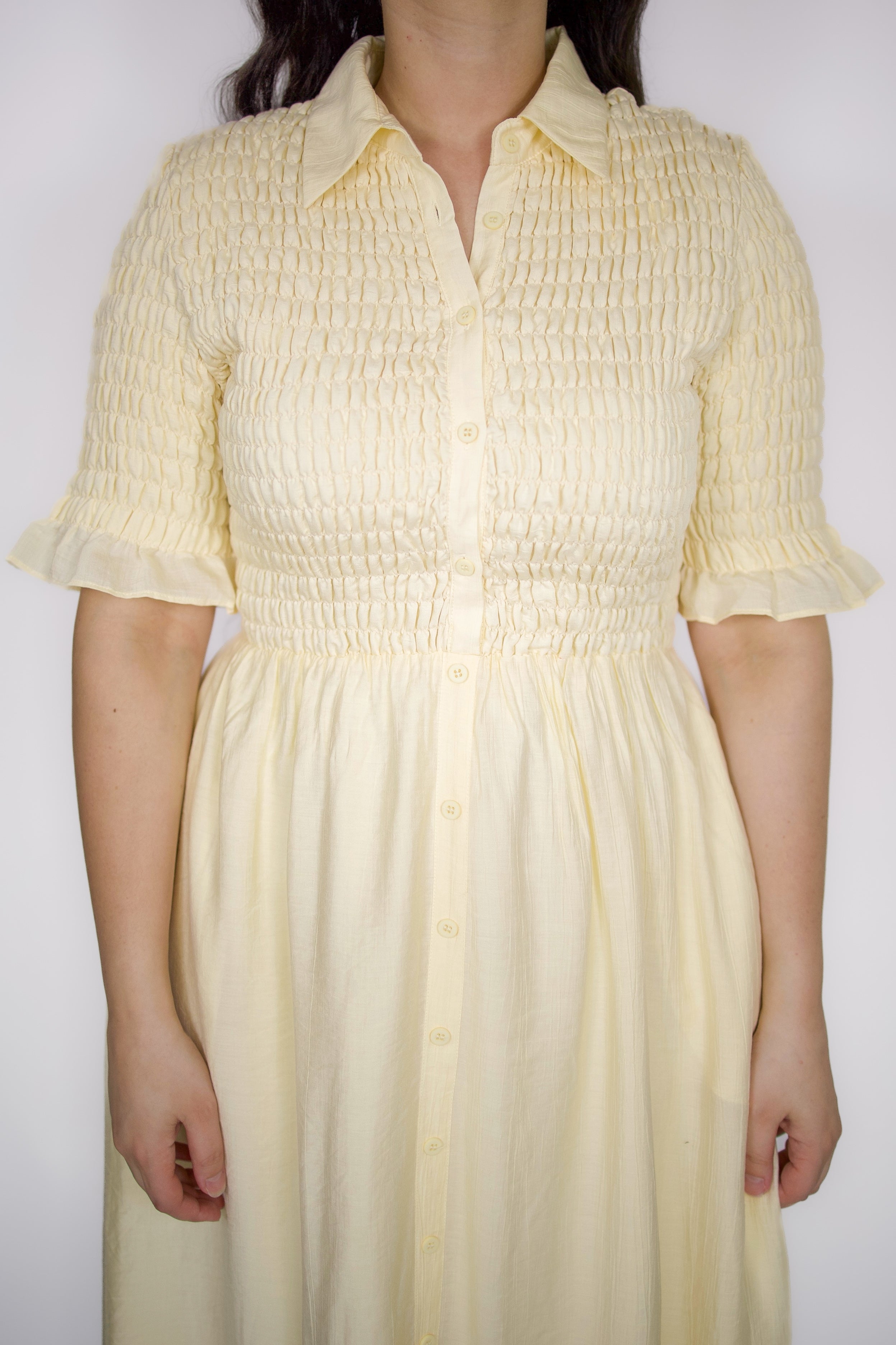 Sunny Smocked Midi Dress