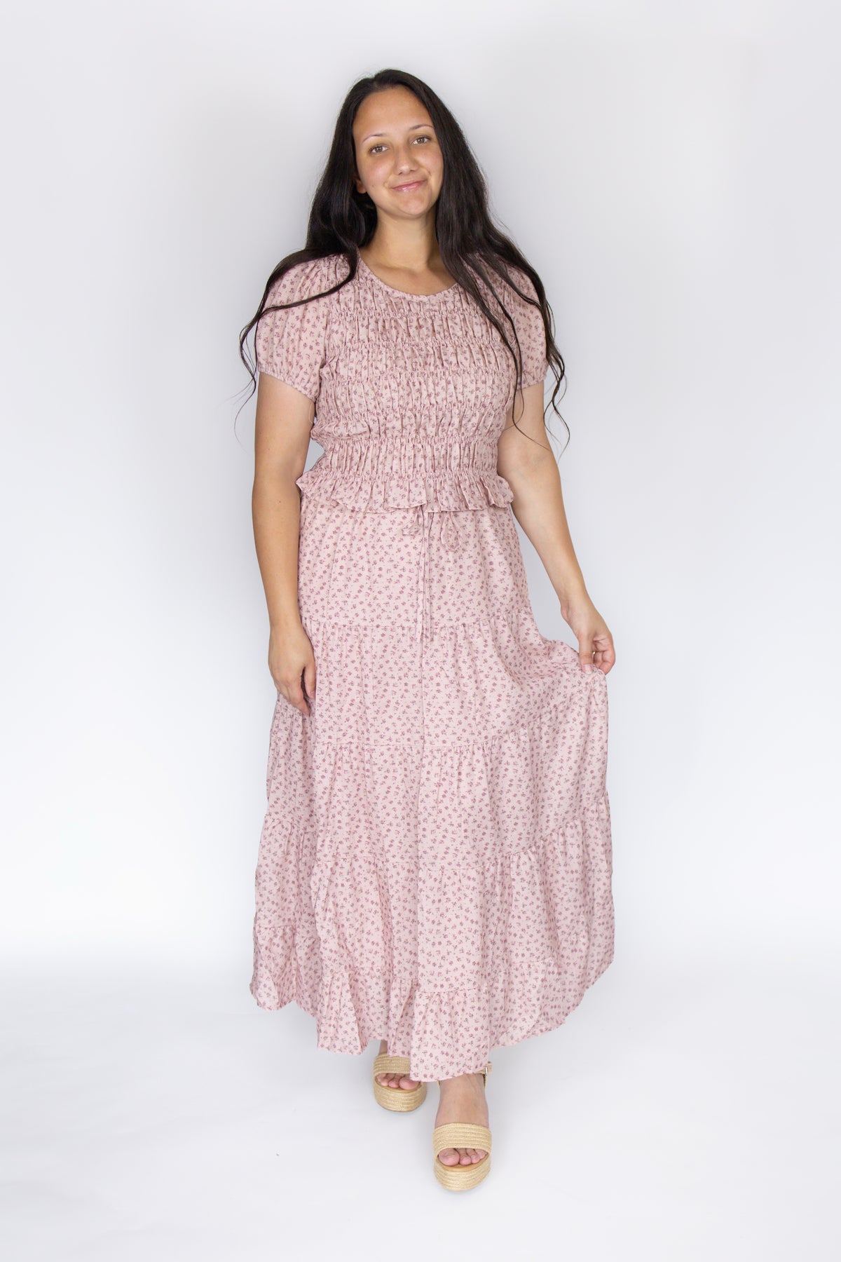 Rosie Smocked Top and Maxi Set