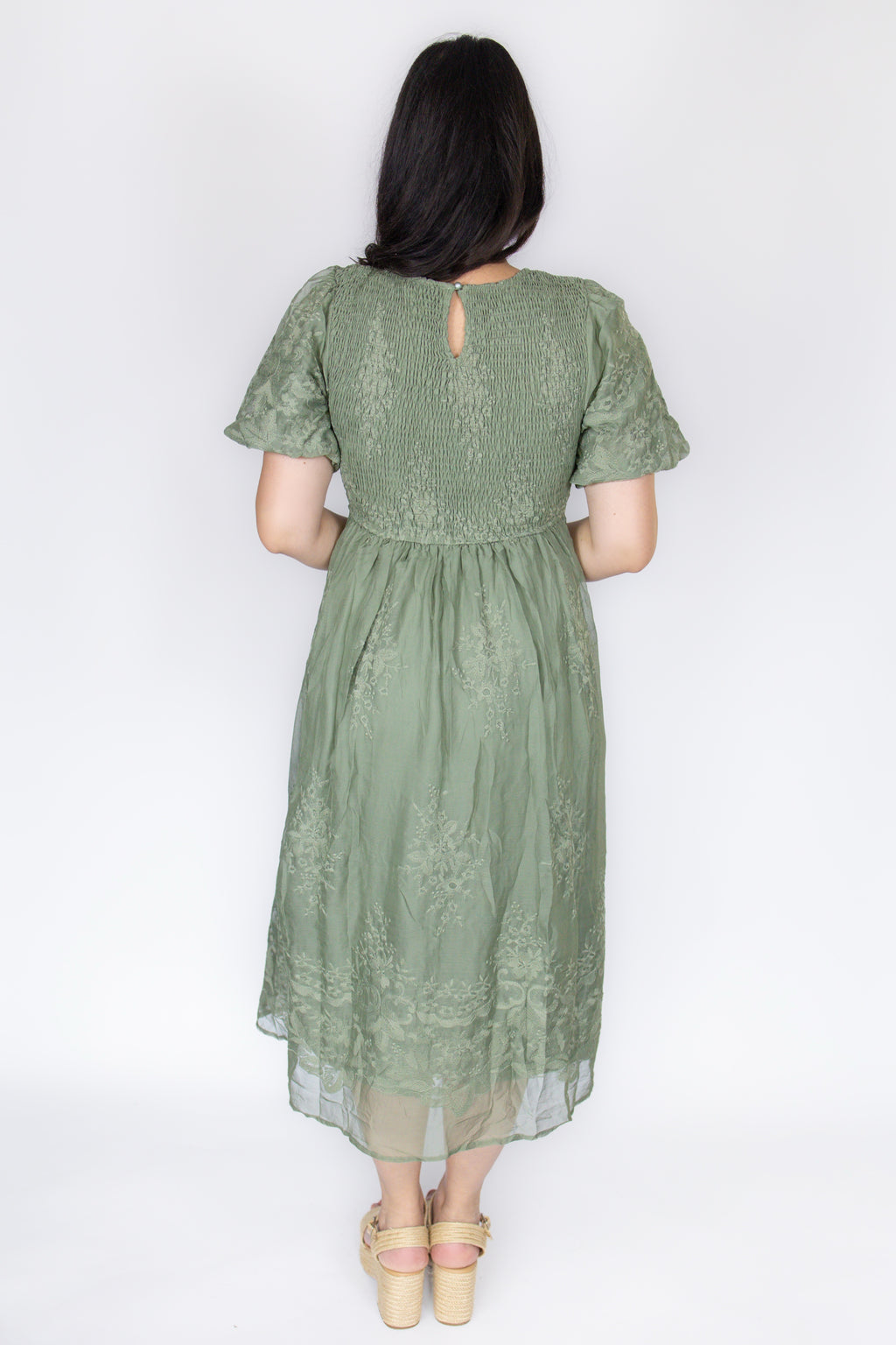 Ivy Floral Lace Dress