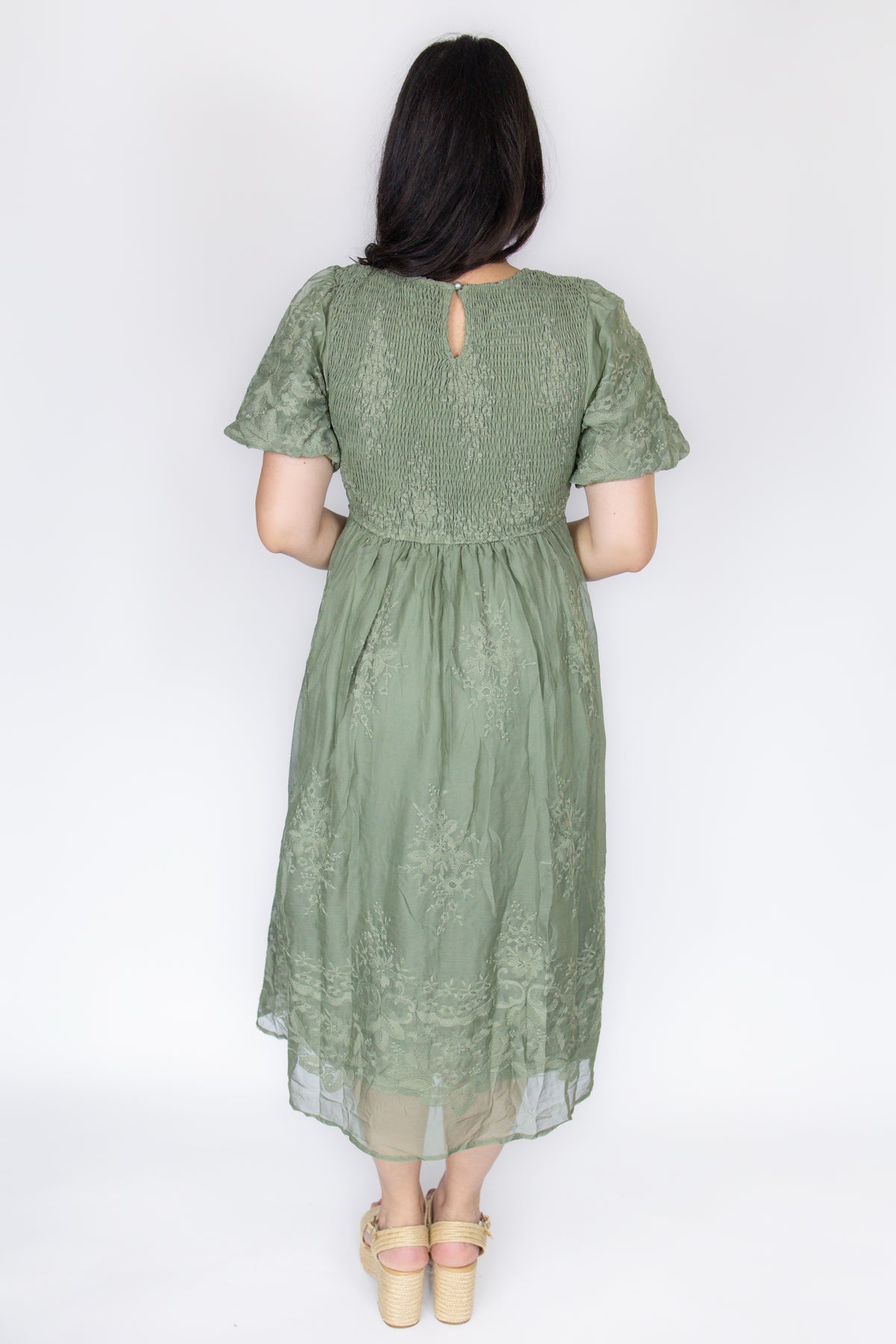 Ivy Floral Lace Dress