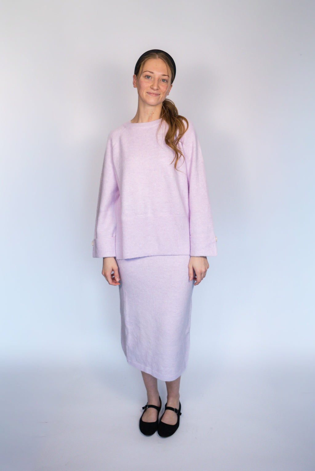 Lila Lavendar Sweater Set