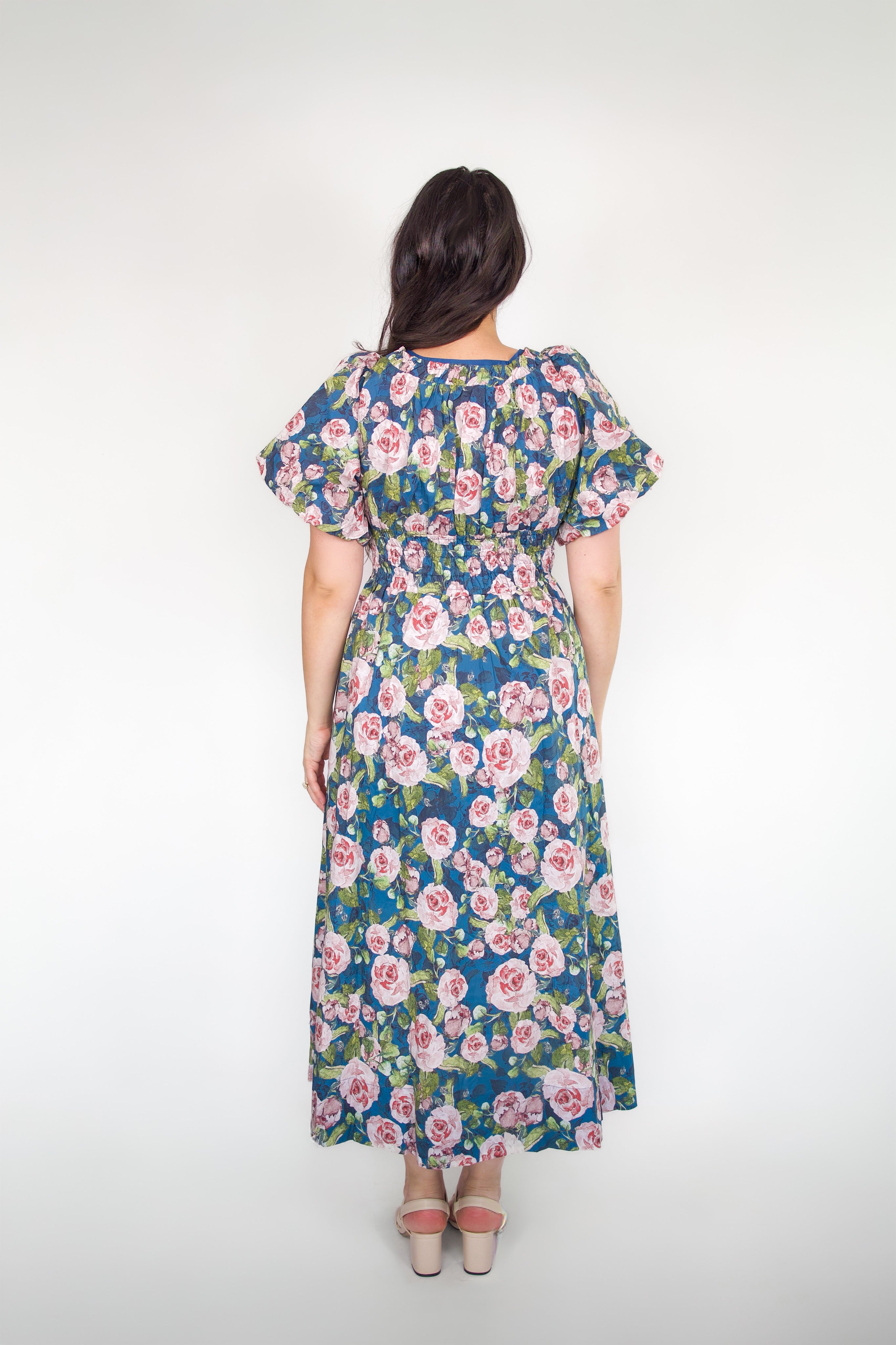 Rosemary Floral Puff Sleeve Dress