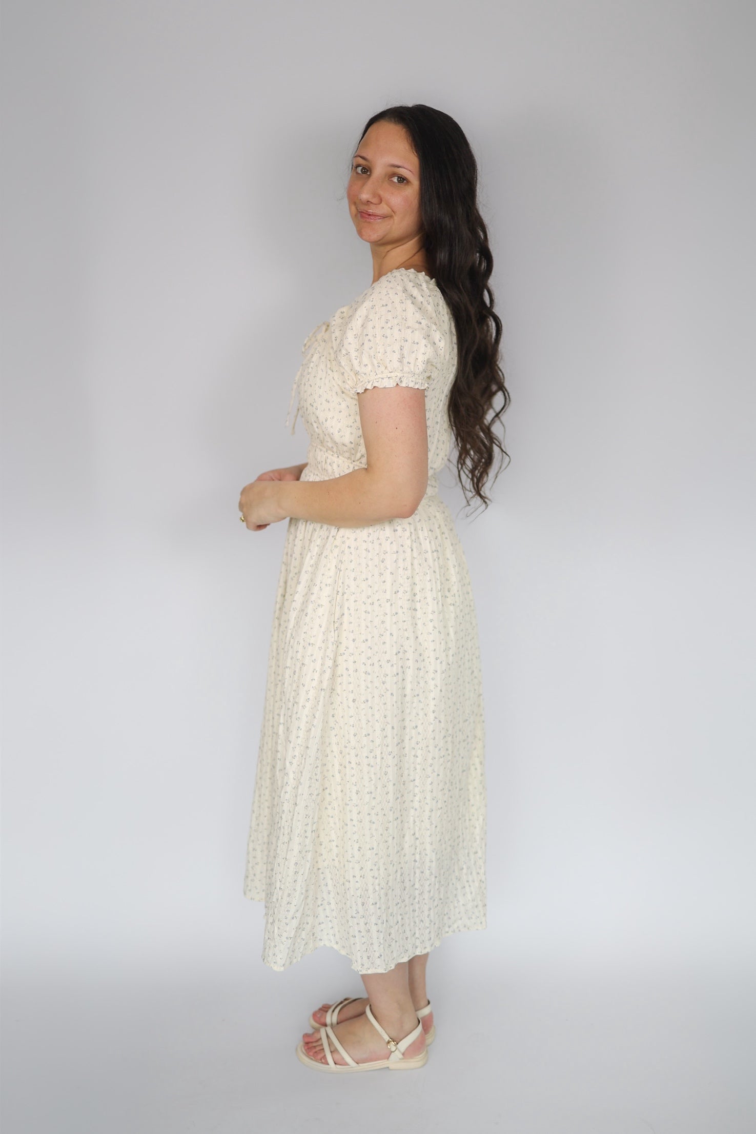 Pippa Ditsy Floral Dress