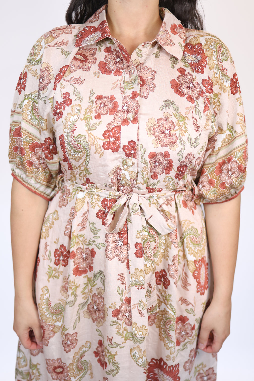 Sofia Floral Collared Dress
