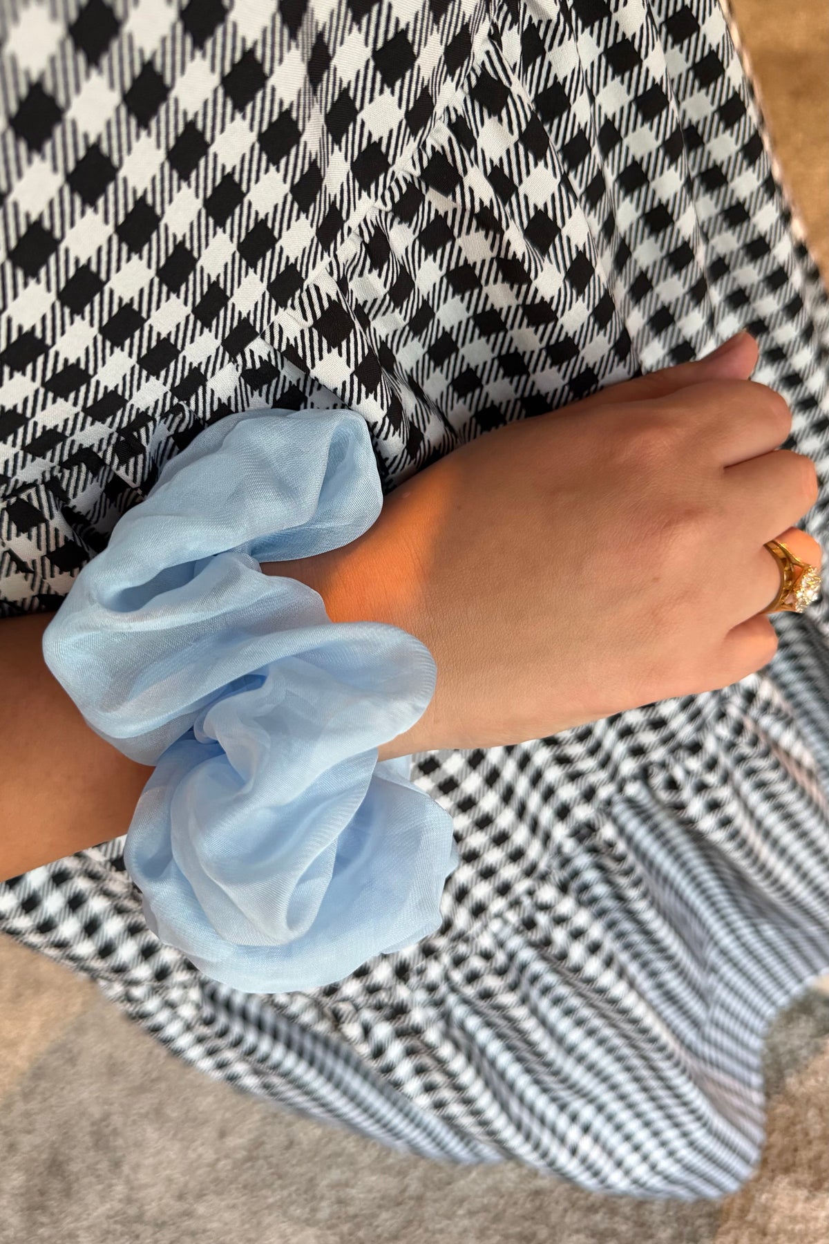 Jumbo Chiffon Hair Scrunchie