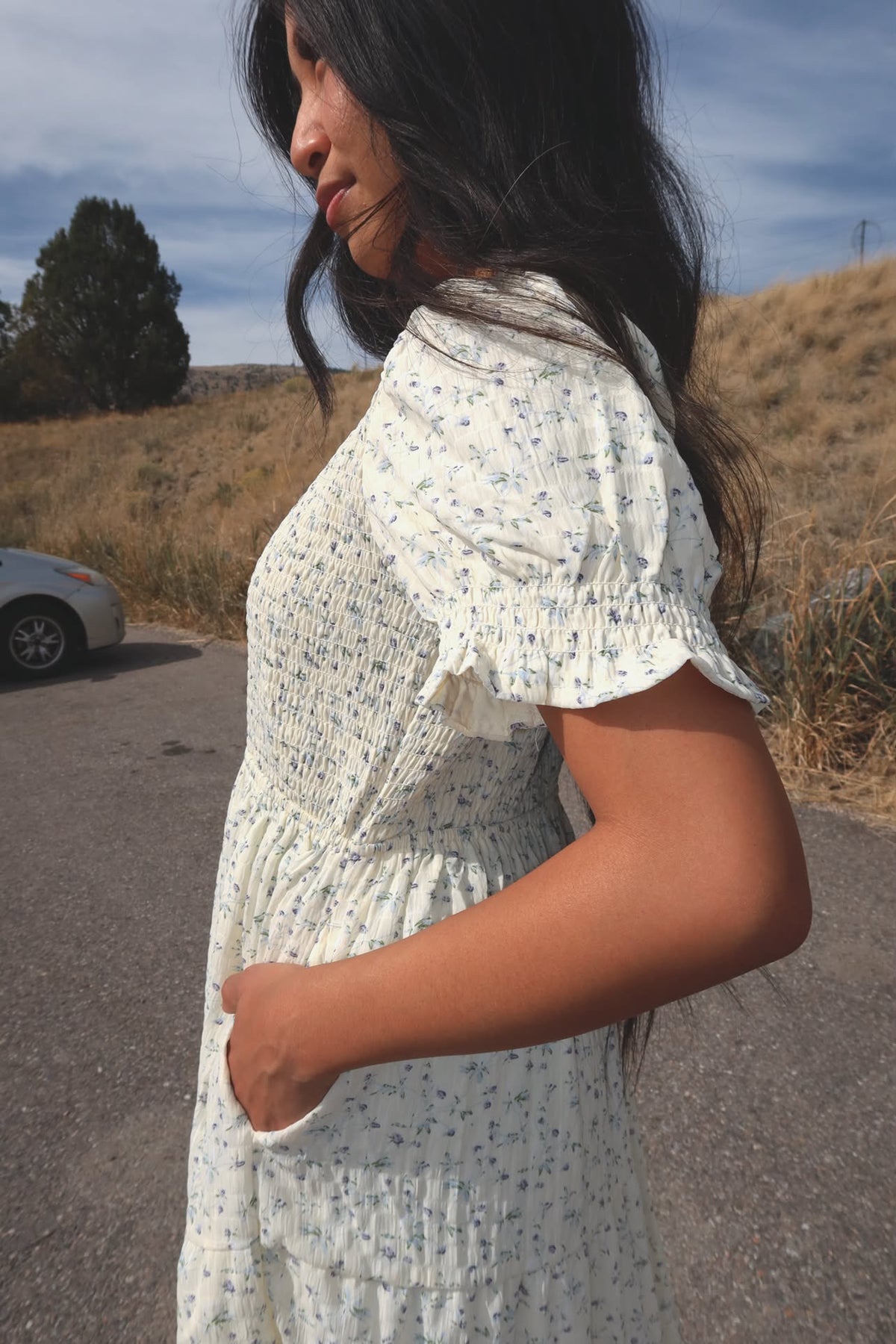 McCall Dress in Morning Mist