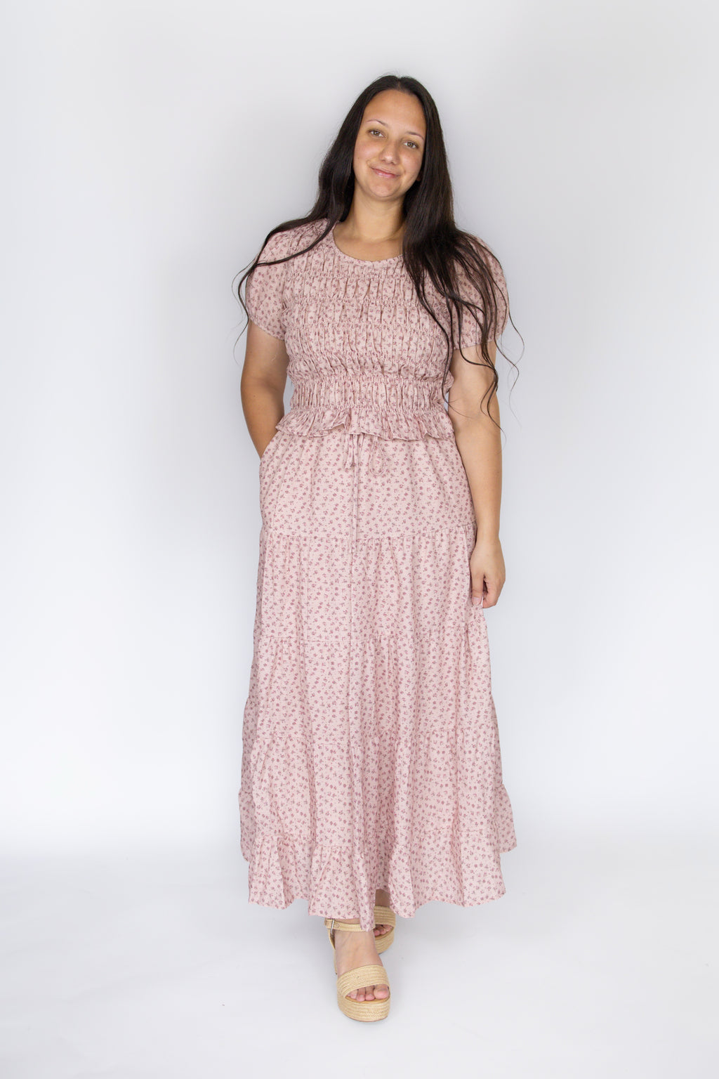 Rosie Smocked Top and Maxi Set