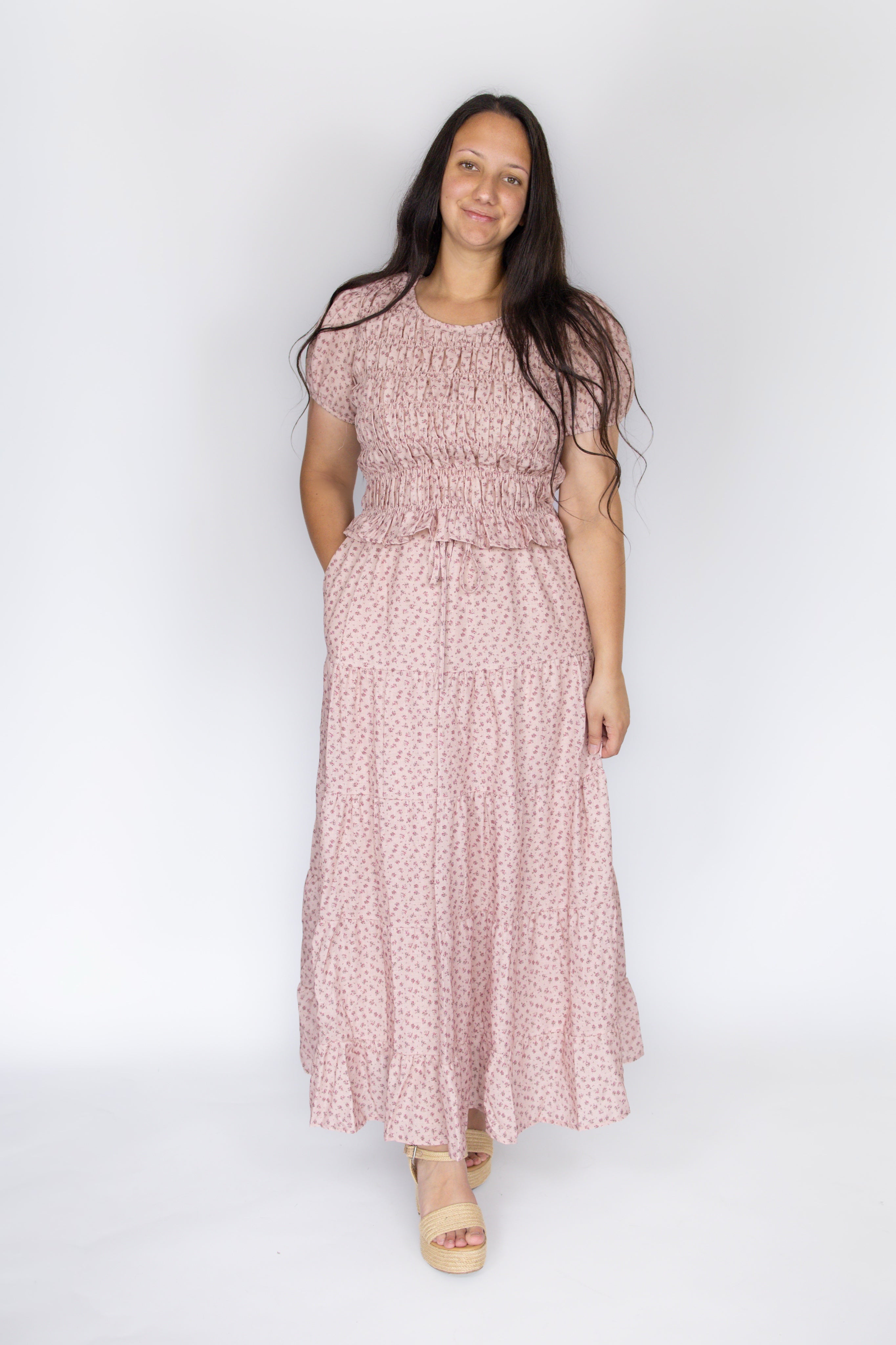 Rosie Smocked Top and Maxi Set