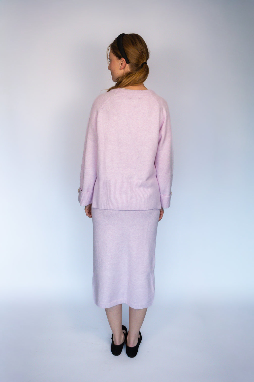 Lila Lavendar Sweater Set