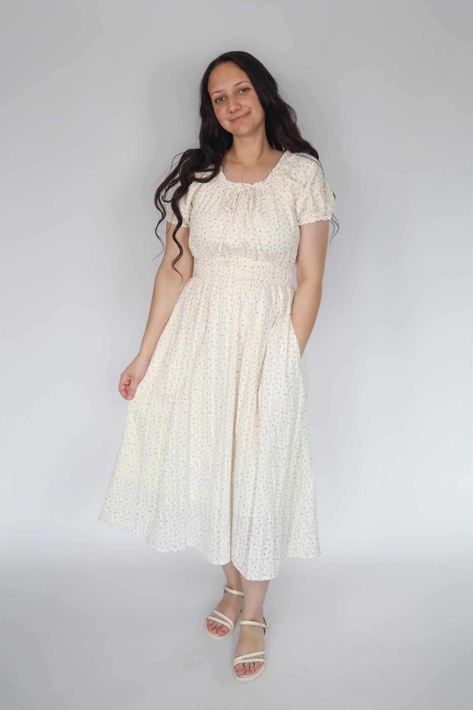 Pippa Ditsy Floral Dress