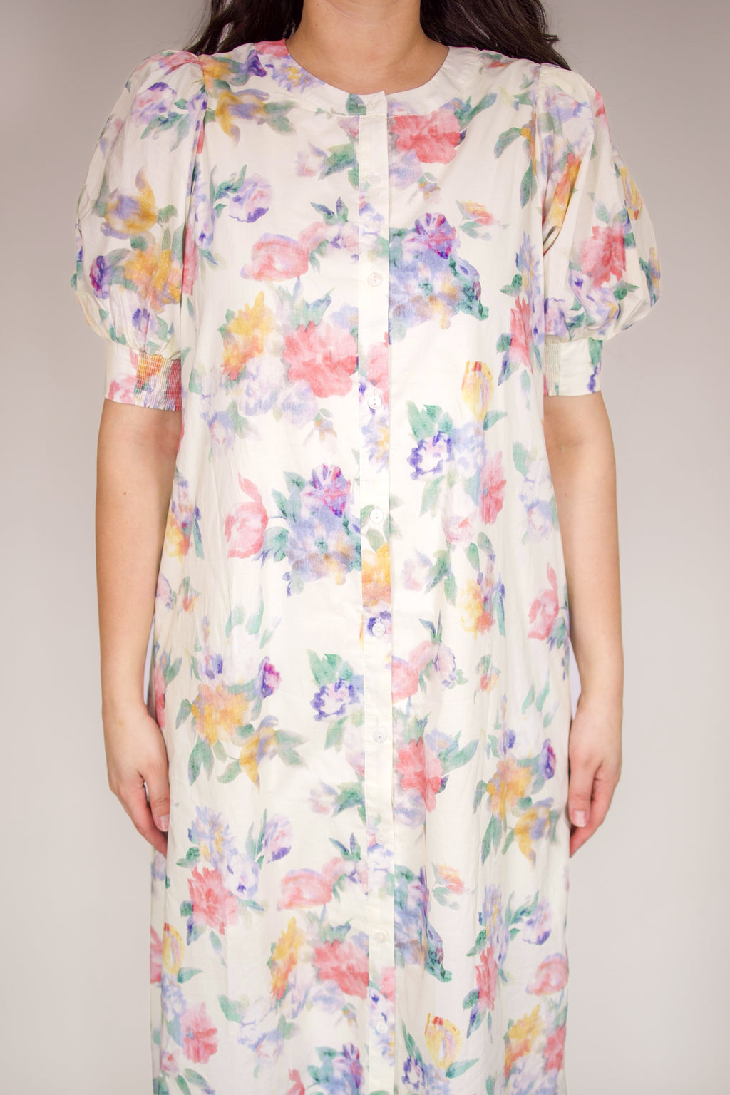 Nyla Pastel Floral Dress - RESTOCKED!