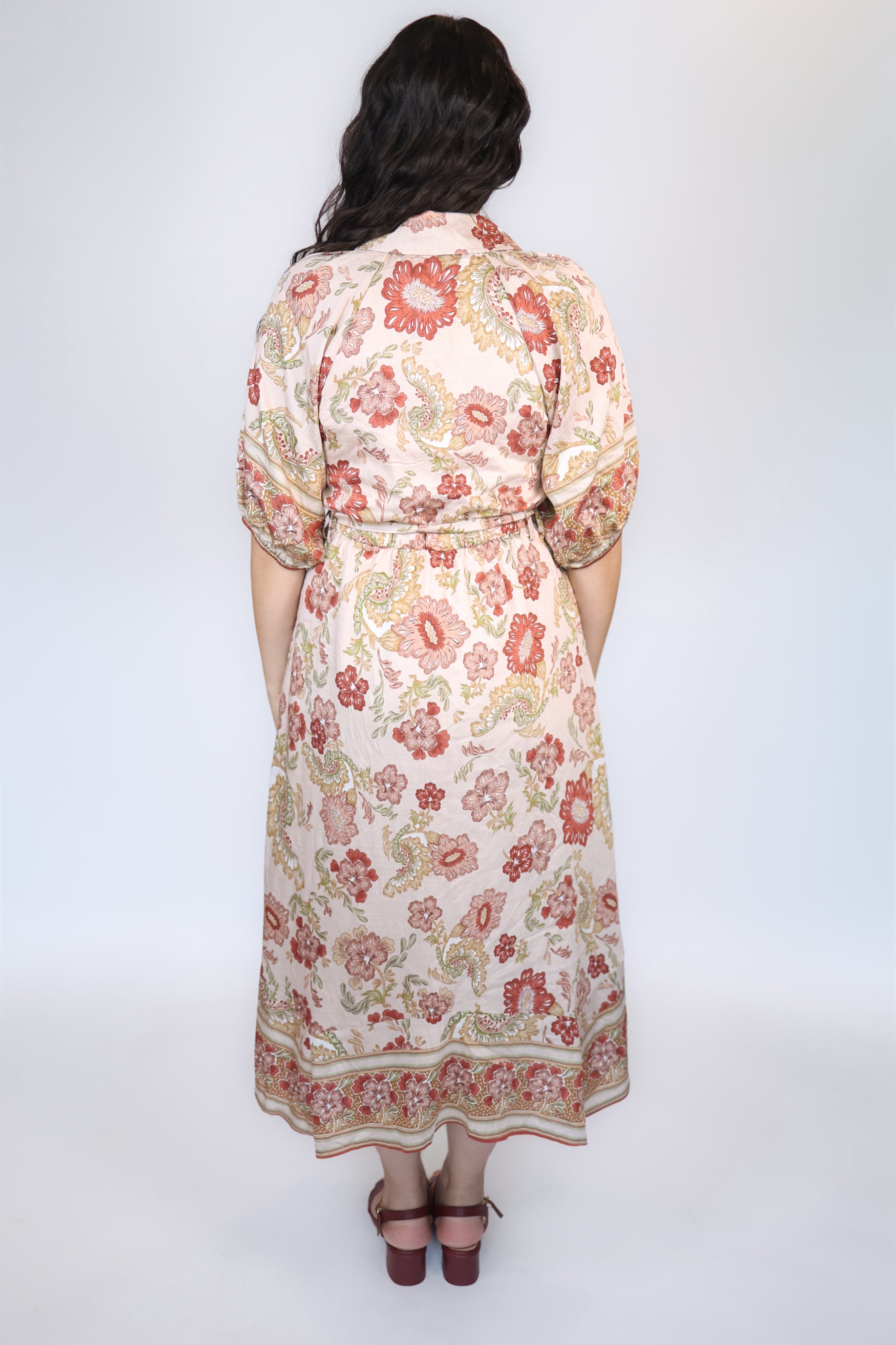 Sofia Floral Collared Dress