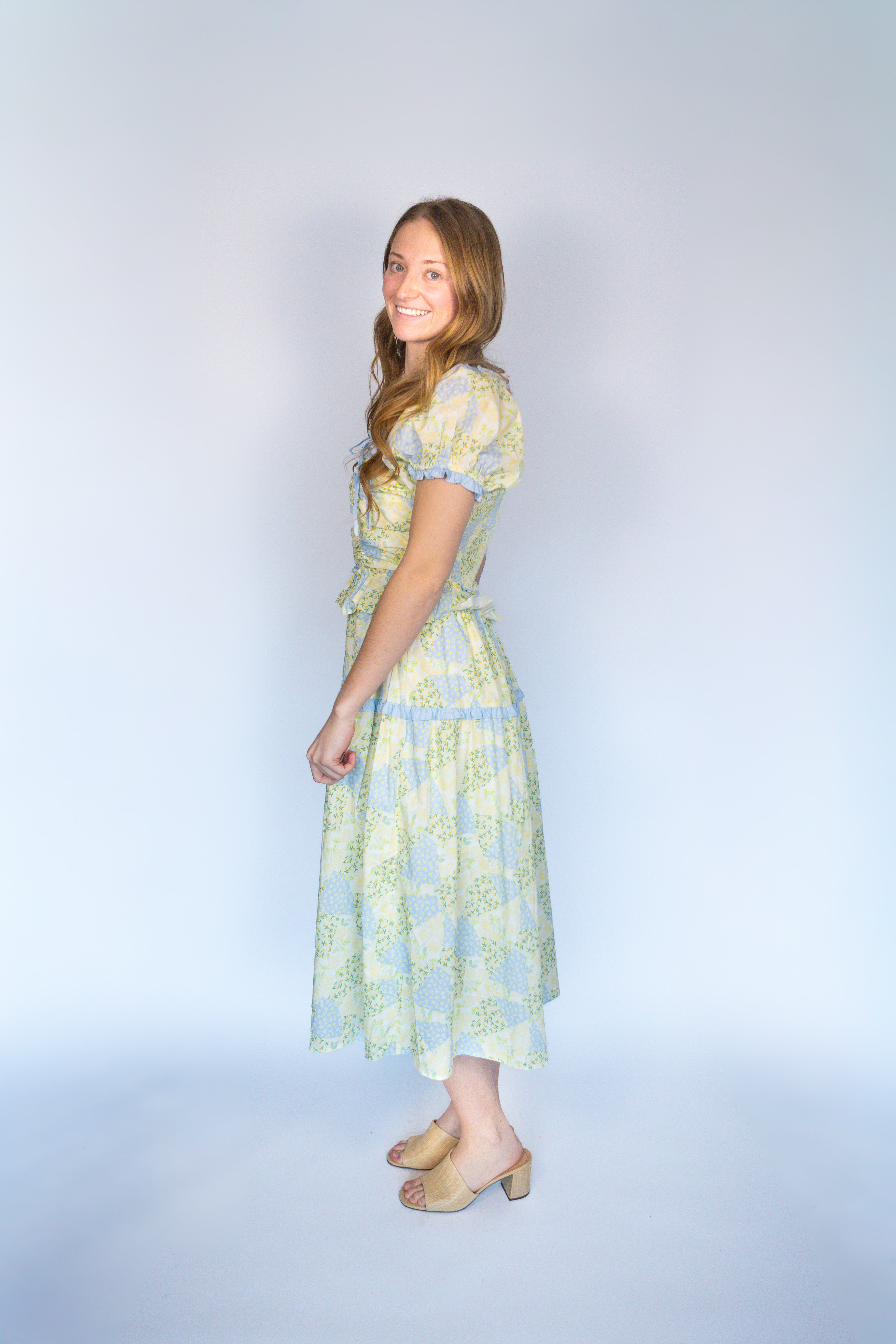 Camilla Floral Ruffle Dress