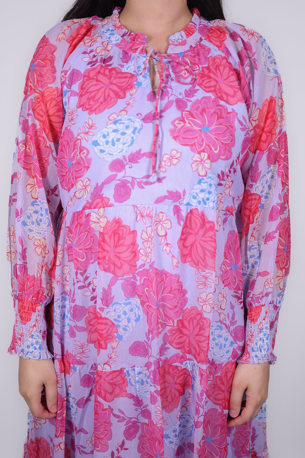 Raya Floral Midi Dress
