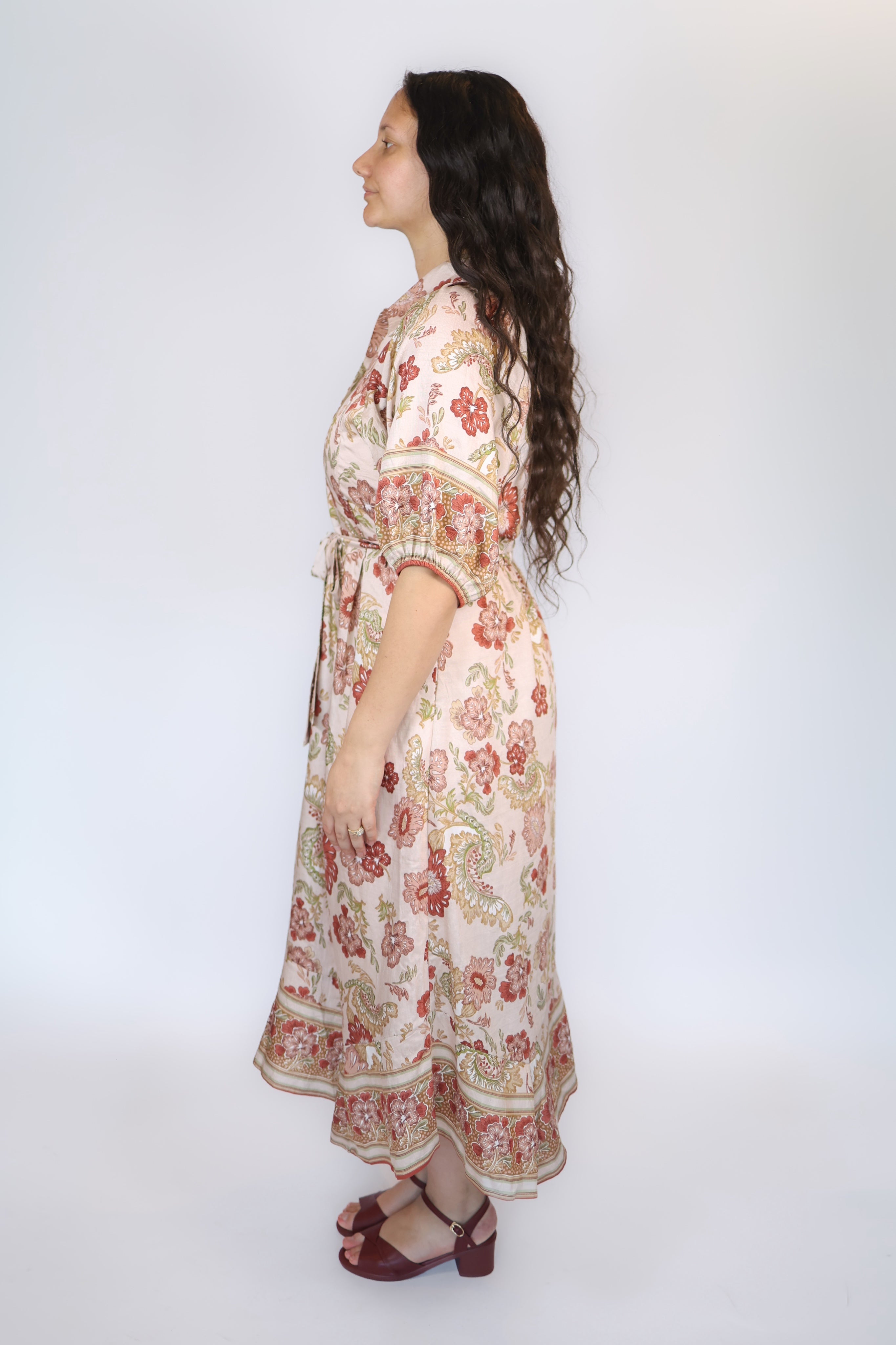 Sofia Floral Collared Dress