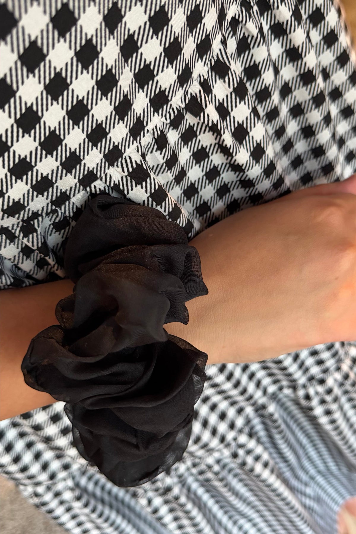 Jumbo Chiffon Hair Scrunchie