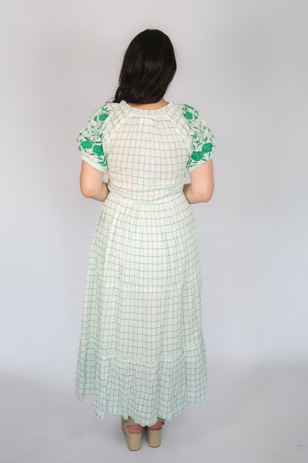 Kelli Embroidered Maxi Dress