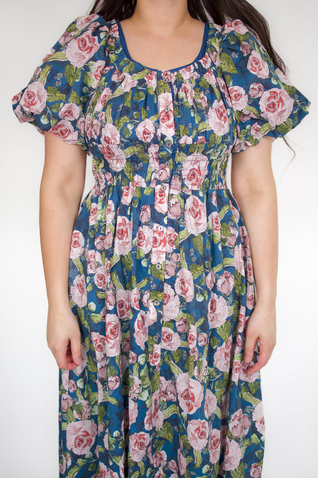 Rosemary Floral Puff Sleeve Dress