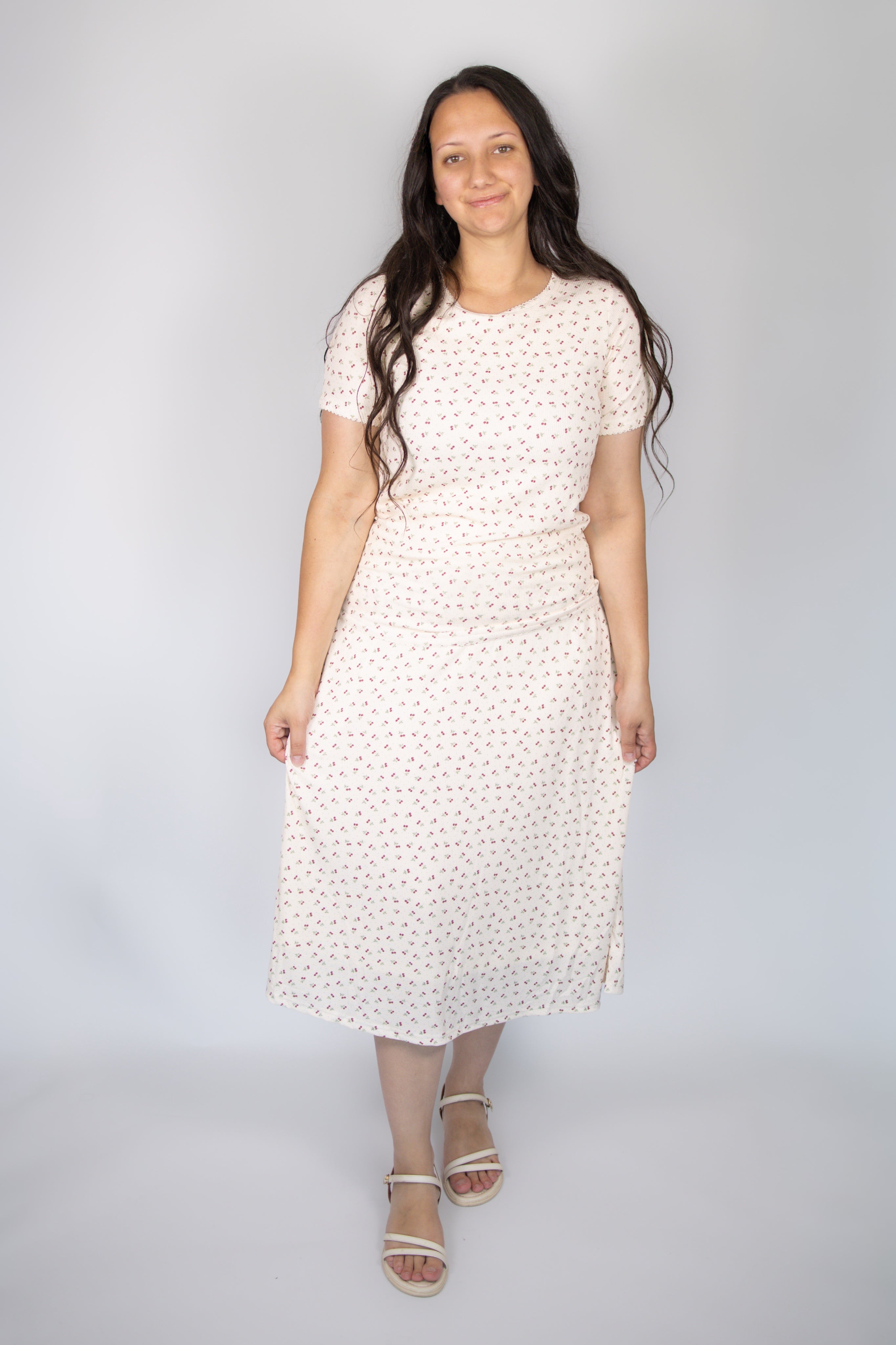 Piper Cherry Ribbed Set
