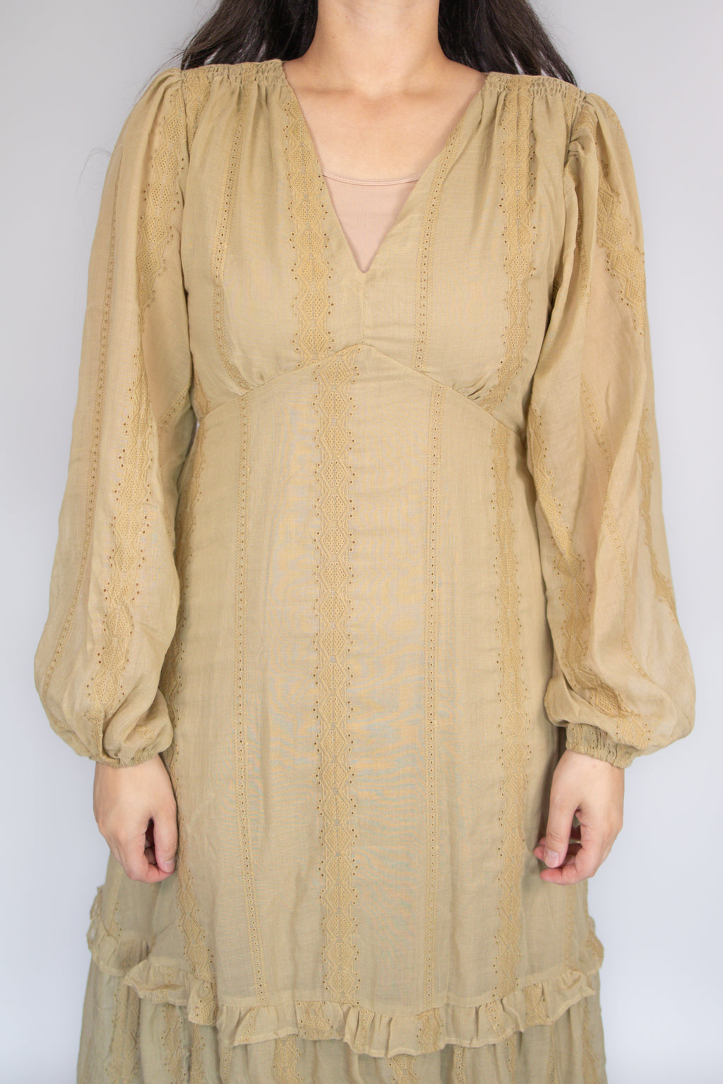 Brynn Olive Maxi Dress