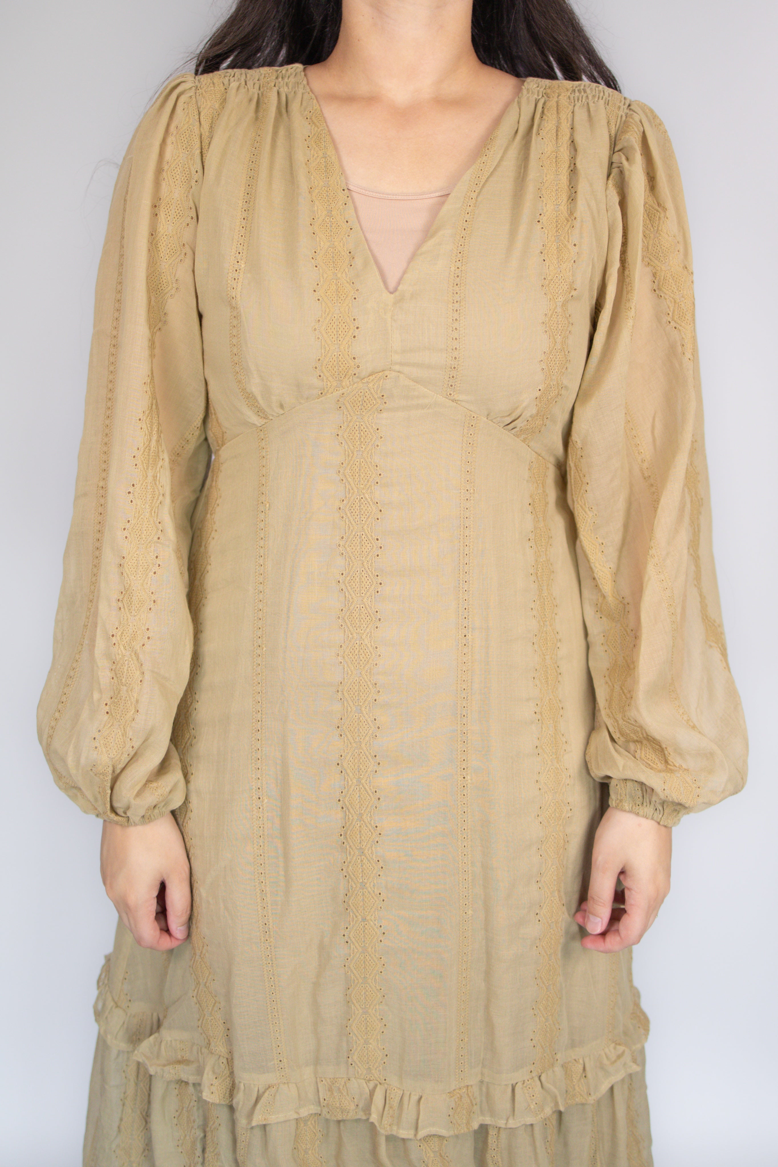 Brynn Olive Maxi Dress