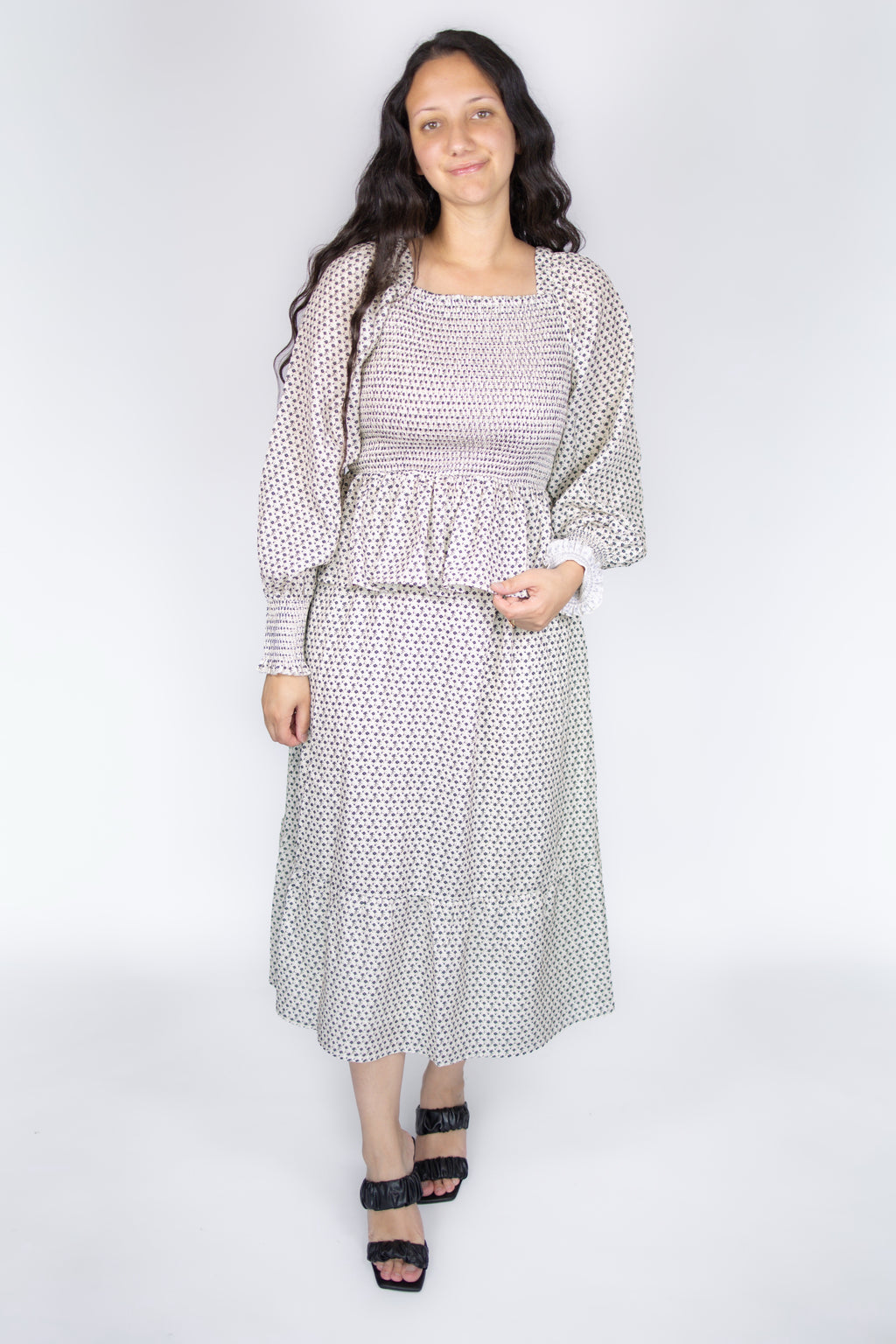 Isabella Smocked Skirt Set