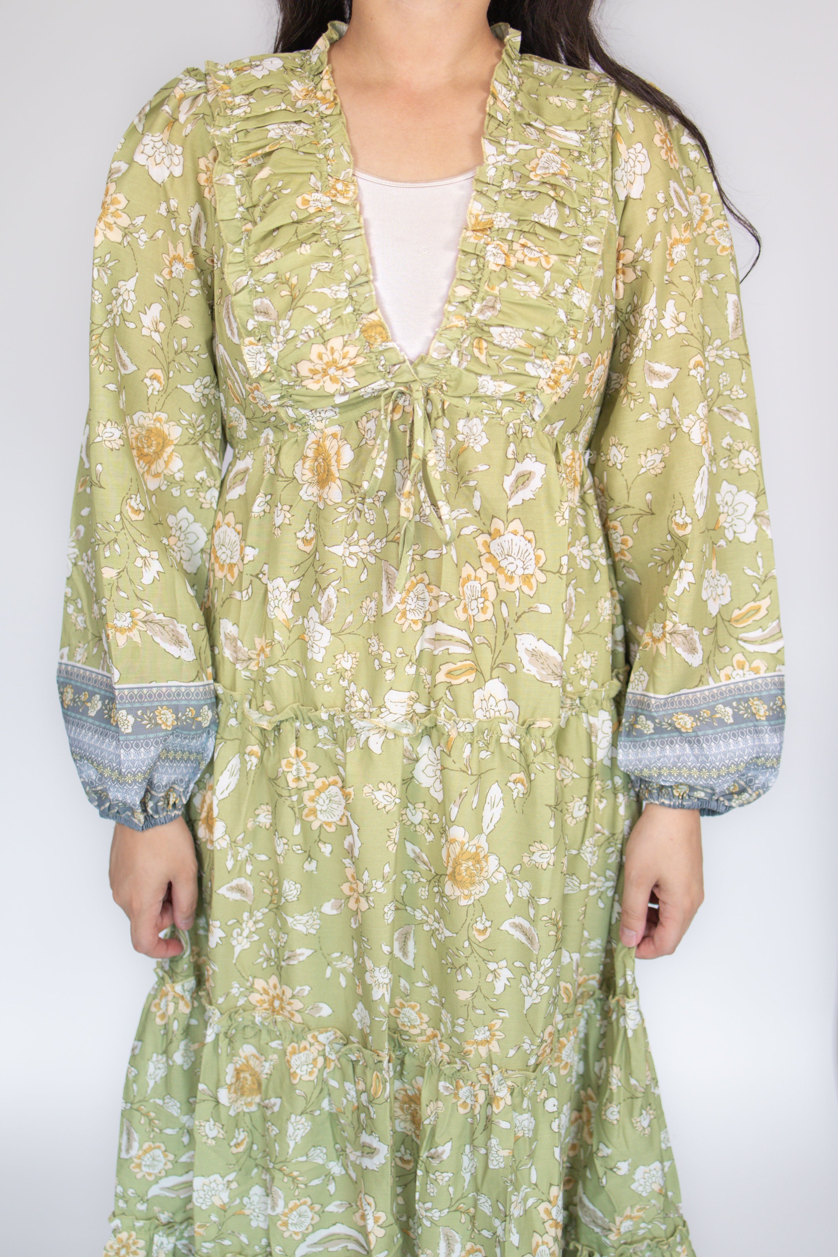 Vera Tiered Midi Dress