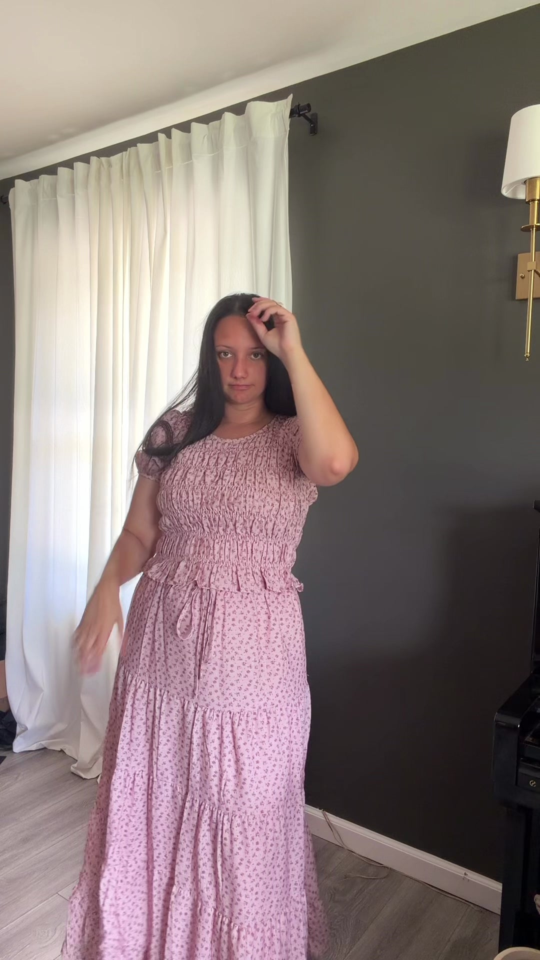 Rosie Smocked Top and Maxi Set